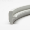 5008 1&1/4 HW Greytone Square Edge T-mold